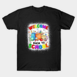 Welcome Back To School Cute Teacher Students First Day T-Shirt